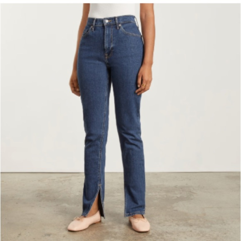 Everlane Cheeky Split-Hem Jean